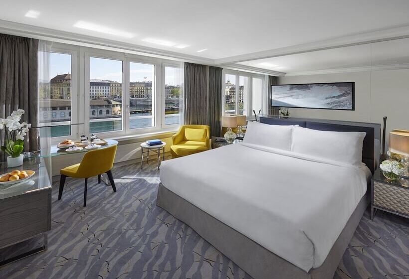اتاق استاندارد با چشمانداز رودخانه, Mandarin Oriental Geneva