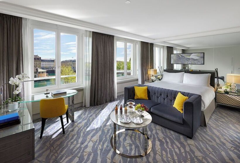 اتاق استاندارد با چشمانداز رودخانه, Mandarin Oriental Geneva