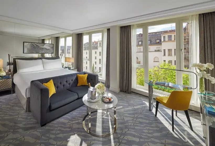 Deluxe-huone King-vuode, Mandarin Oriental Geneva