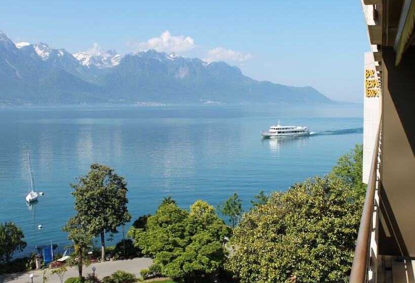 Номер Deluxe Вид на Озеро, Royal Plaza Montreux