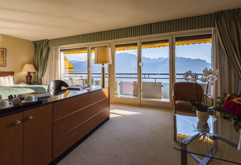 주니어 스위트 호수 전망, Royal Plaza Montreux