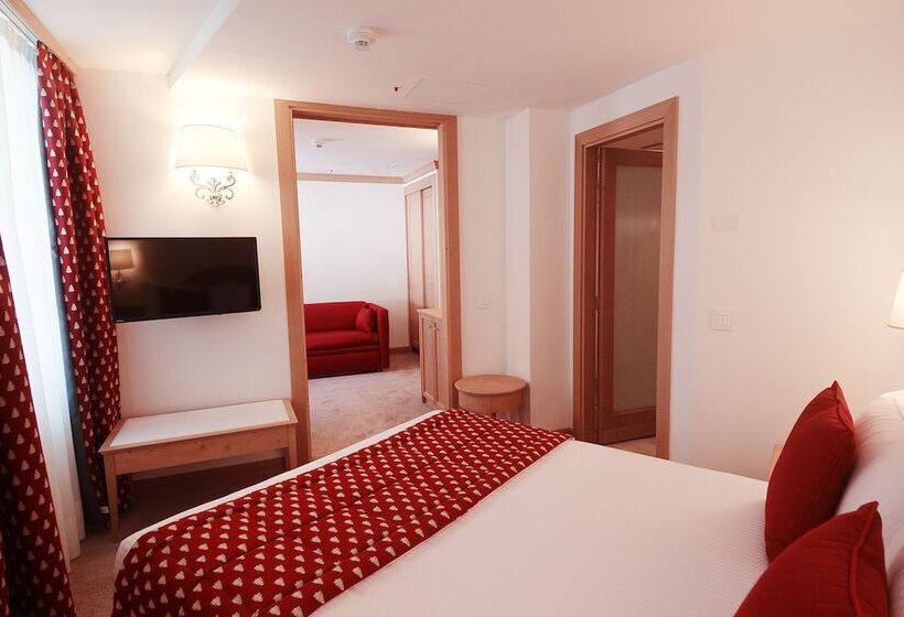 디럭스 주니어 스위트, Schweizerhof Pontresina