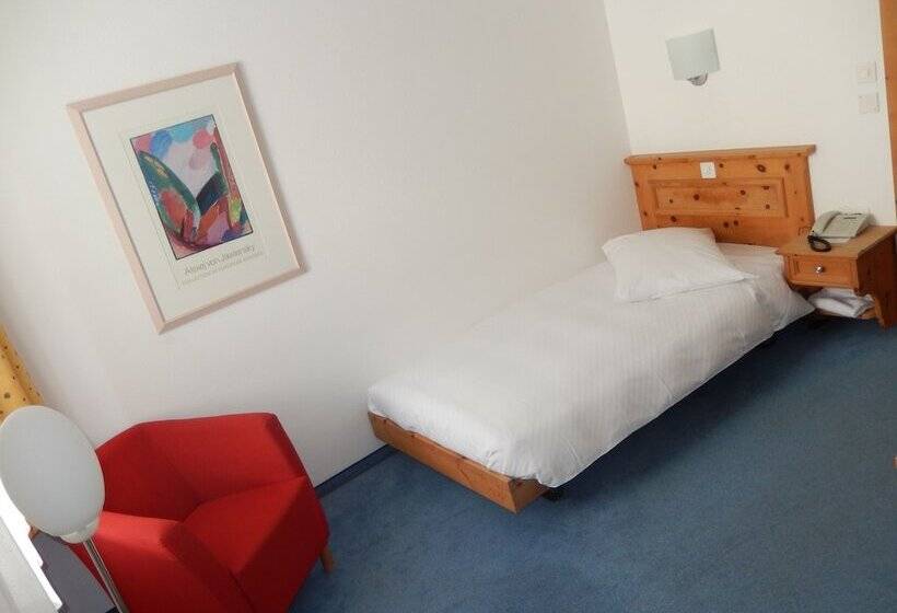 컴포트 싱글 룸, Schweizerhof Pontresina