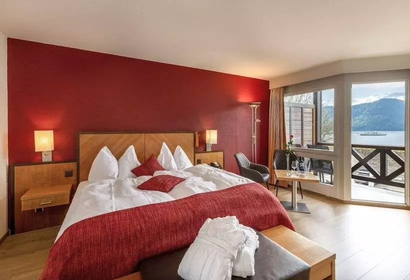 Superior room with lake view, See & Wellnesshotel Gerbi