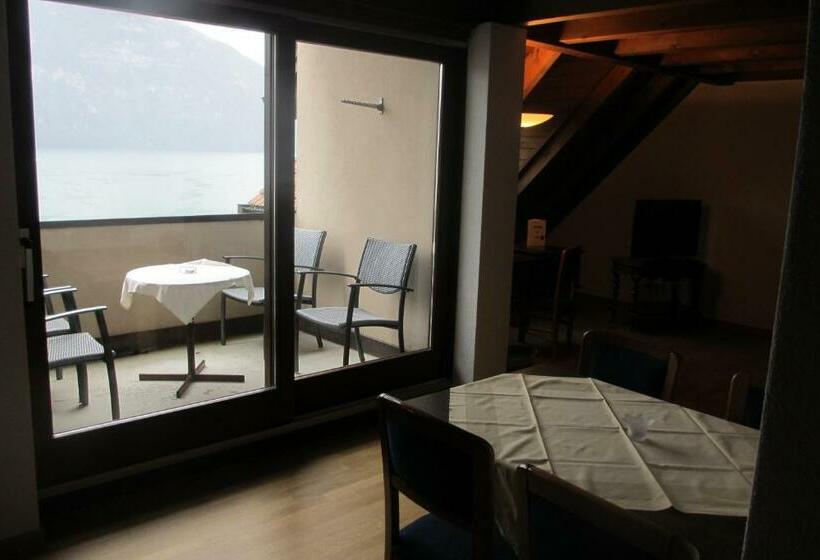 דירה בת חדר שינה 1 עם מרפסת, See & Wellnesshotel Gerbi