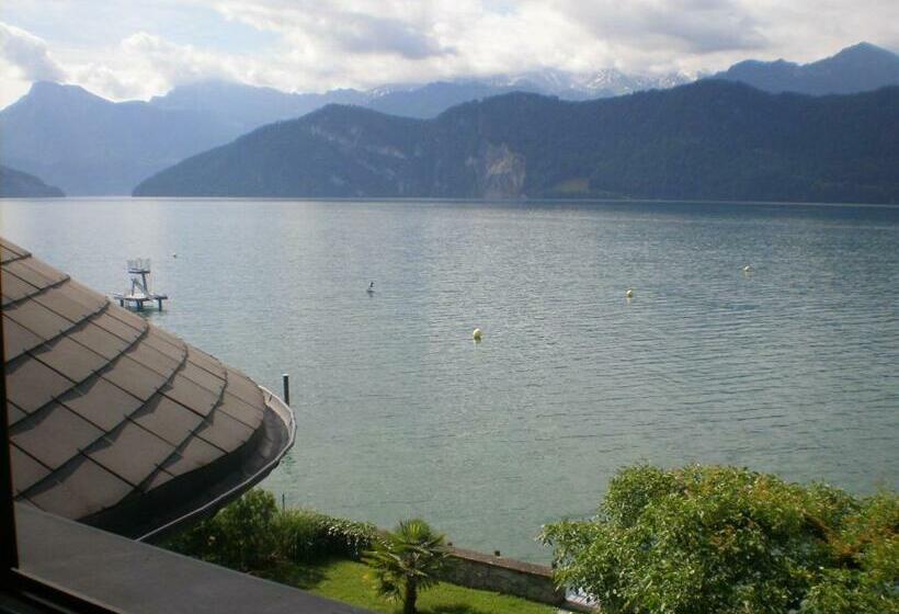 דירת שני חדרים עם מרפת, See & Wellnesshotel Gerbi