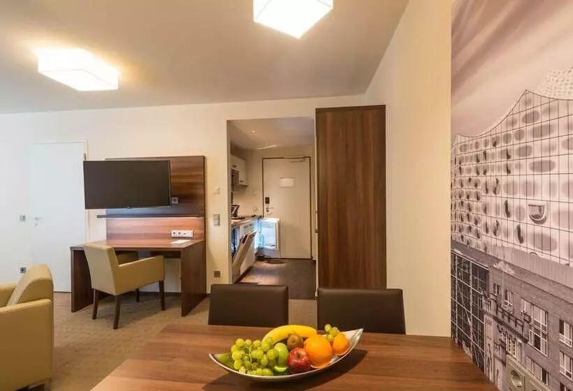 Premium-huoneisto 1 Makuuhuone, Heikotel City Nord