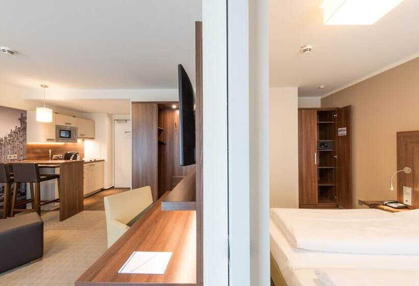 آپارتمان پریمیوم 1 خوابه, Heikotel City Nord