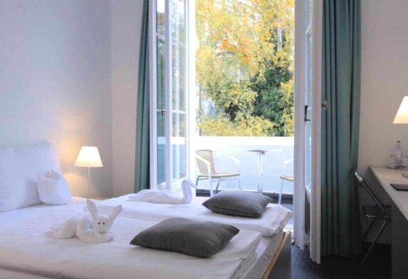 标准间带阳台, Aussen Alster