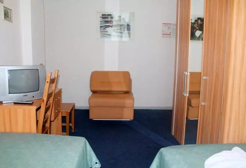اتاق استاندارد با سرویس بهداشتی مشترک, City Pension Berlin