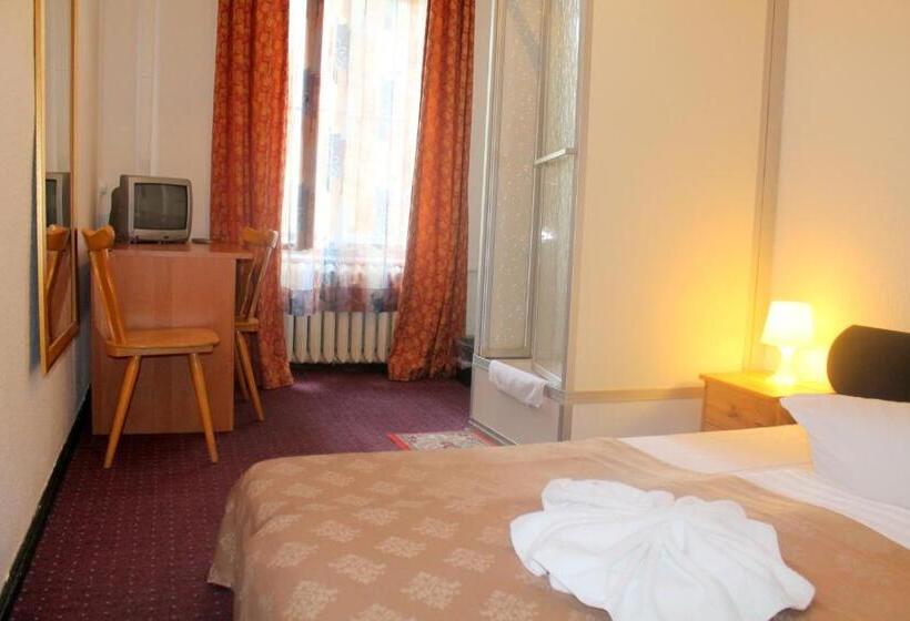 اتاق استاندارد یک تخته با سرویس بهداشتی مشترک, City Pension Berlin