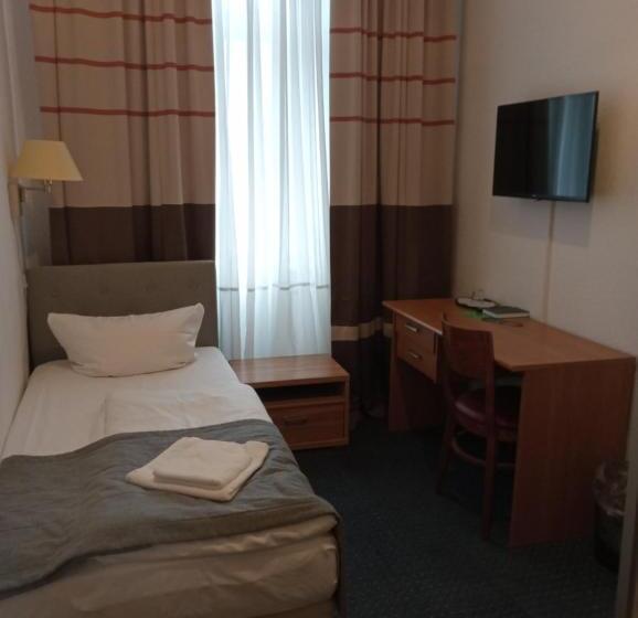 اتاق استاندارد یک تخته با سرویس بهداشتی مشترک, City Pension Berlin