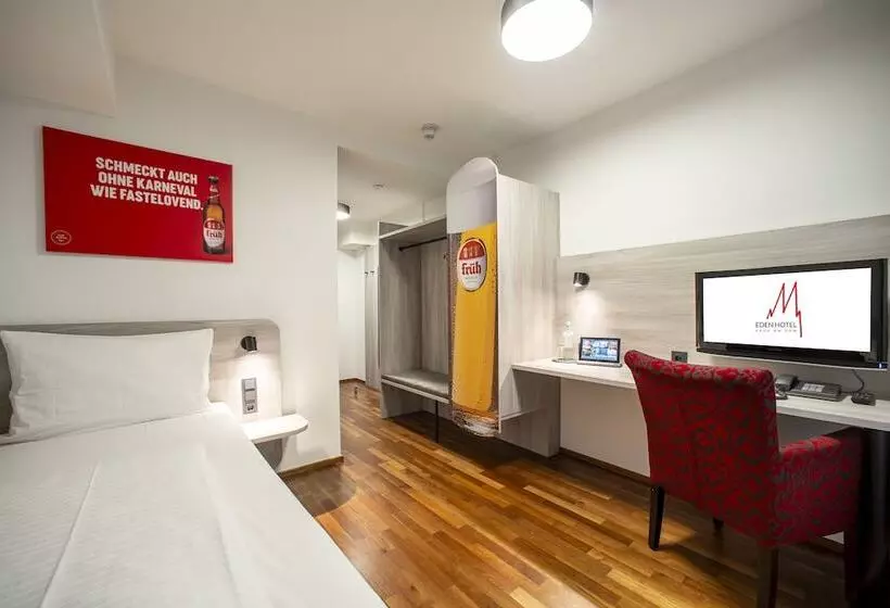 اتاق استاندارد یک تخته با بالکن, Eden Hotel Früh Am Dom