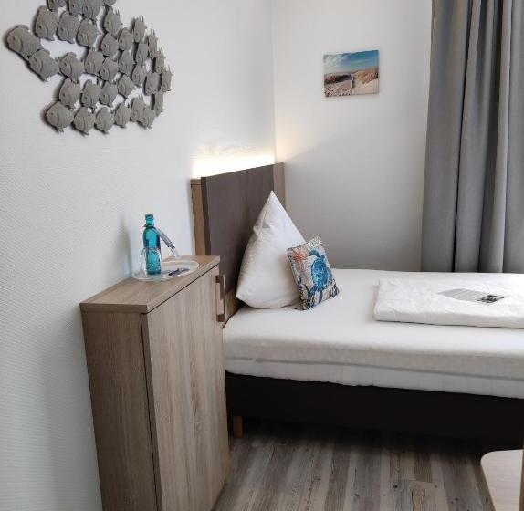 Pokój Jednoosobowy Wewnętrzny, Nordsee Hotel Borkum
