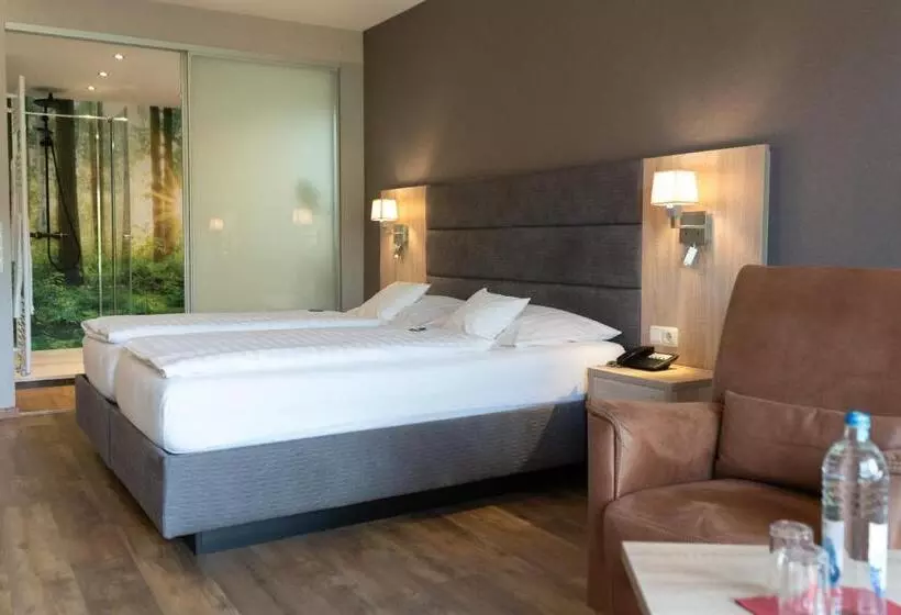 Deluxe-huone Parveke, Sporthotel Zum Hohen Eimberg