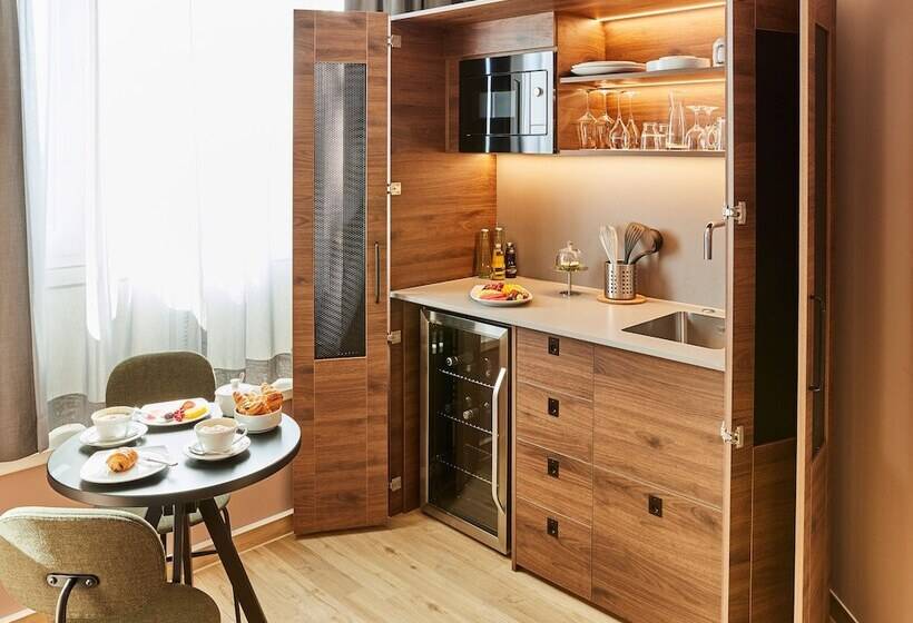 Pokój Deluxe, Pullman Stuttgart Fontana