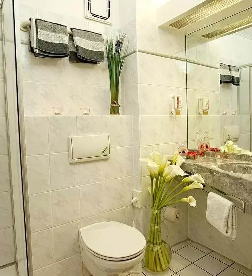 スタンダードシングルルーム, Rheinhotel Vier Jahreszeiten Bad Breisig