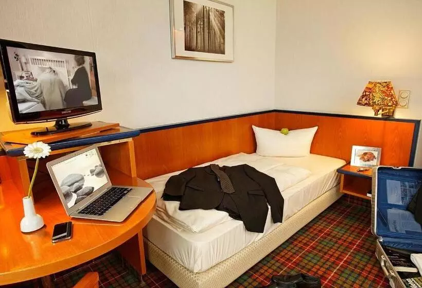 バルコニー付きシングルスタンダードルーム, Rheinhotel Vier Jahreszeiten Bad Breisig