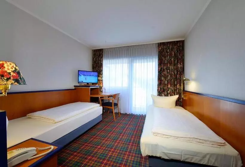 エコノミーシングルルーム, Rheinhotel Vier Jahreszeiten Bad Breisig