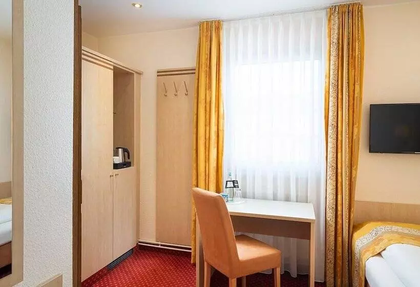 اتاق استاندارد یک نفره, Central Hotel Ringhotel Rüdesheim