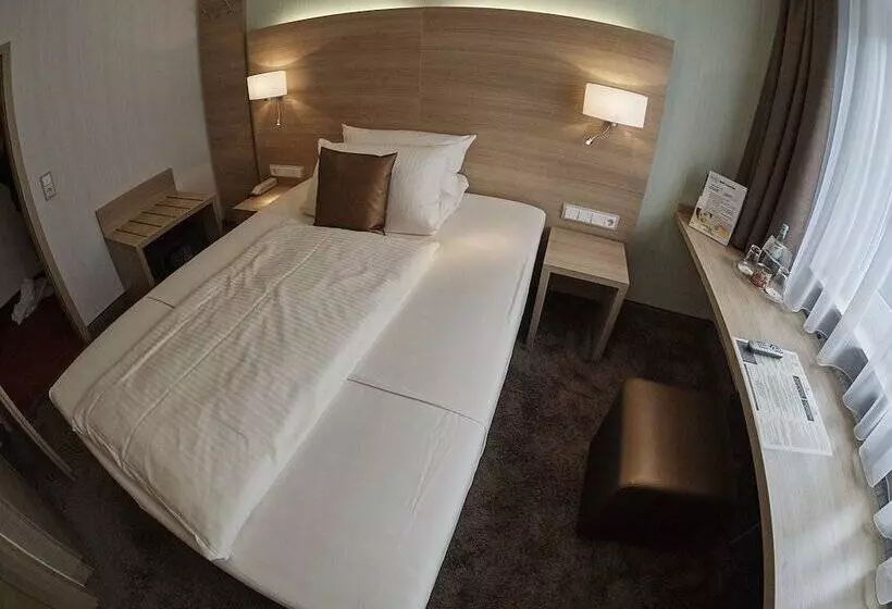 اتاق استاندارد یک نفره, Central Hotel Ringhotel Rüdesheim