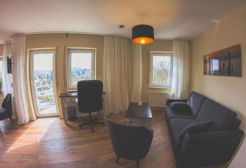 침실 1개 발코니 아파트, Rebgarten Hotel Adler