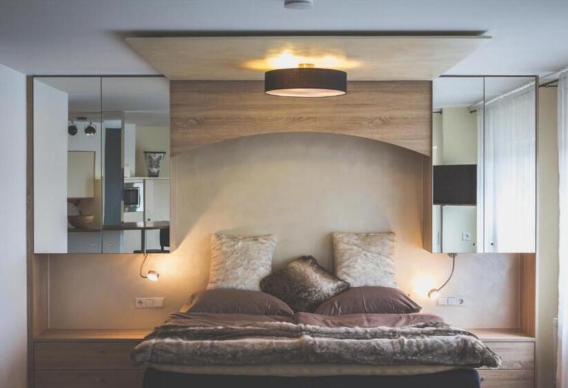 침실 1개 발코니 아파트, Rebgarten Hotel Adler