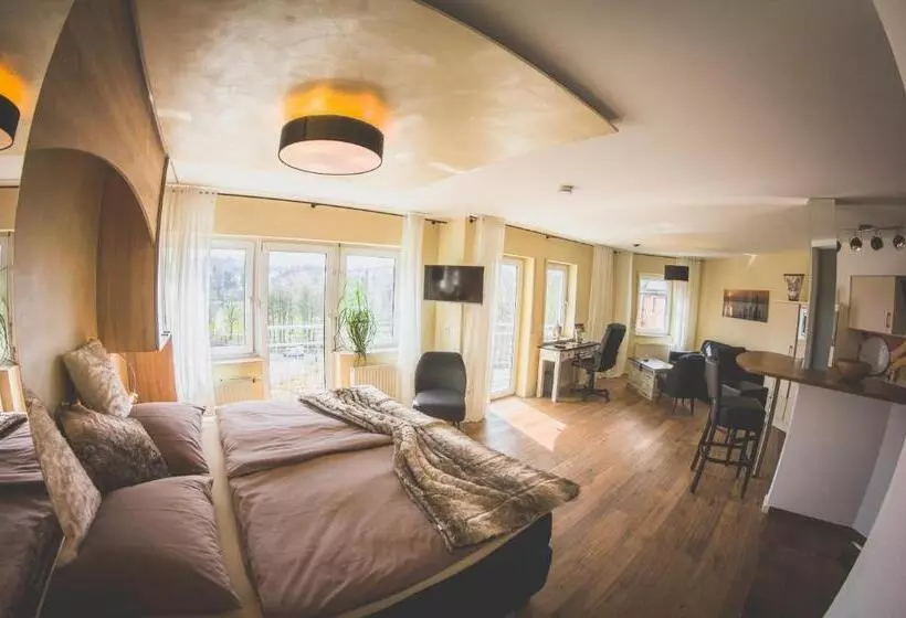 バルコニー付き１ベッドルームアパートメント, Rebgarten Hotel Adler