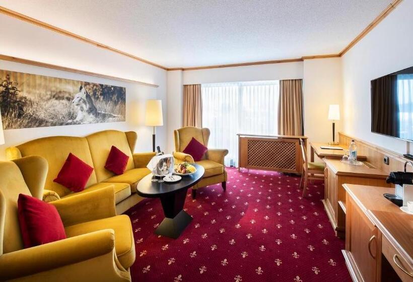 סוויטה עם מרפסת, Sonnenhof Lam