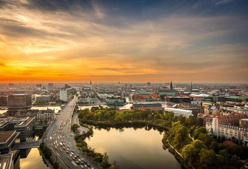 Premium room with view, Radisson Blu Scandinavia Hotel, Copenhagen