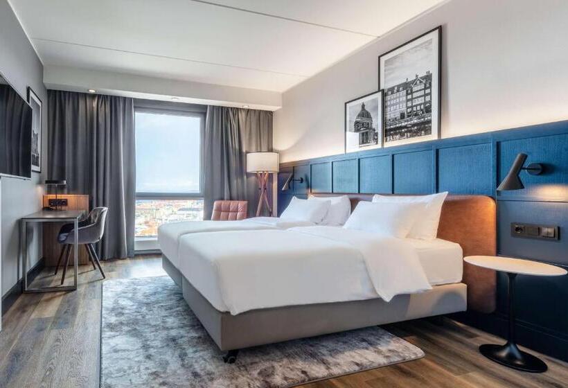 Premium room with view, Radisson Blu Scandinavia Hotel, Copenhagen