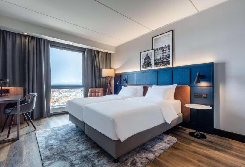 Premium room with view, Radisson Blu Scandinavia Hotel, Copenhagen