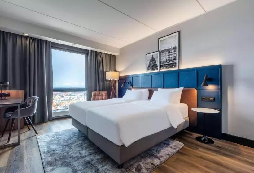 Premium room with view, Radisson Blu Scandinavia Hotel, Copenhagen