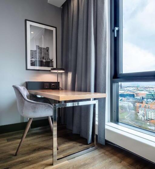 Premium room with view, Radisson Blu Scandinavia Hotel, Copenhagen