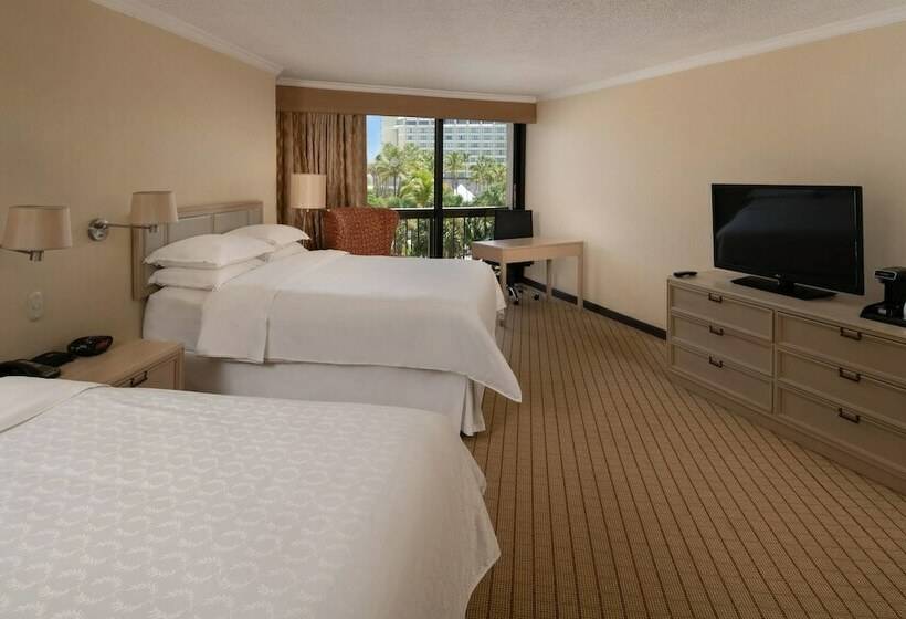 带2个双人床的标准工作室, Sheraton Santo Domingo