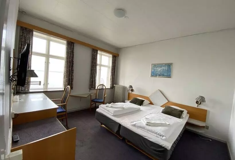 Standard-huone Merinäkymä, Løgstør Badehotel   Hotel Du Nord