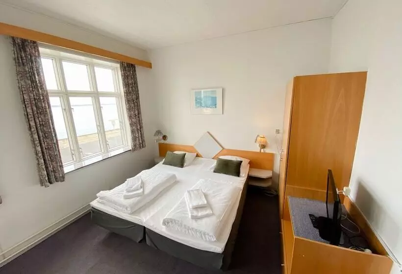 Standard-huone Merinäkymä, Løgstør Badehotel   Hotel Du Nord