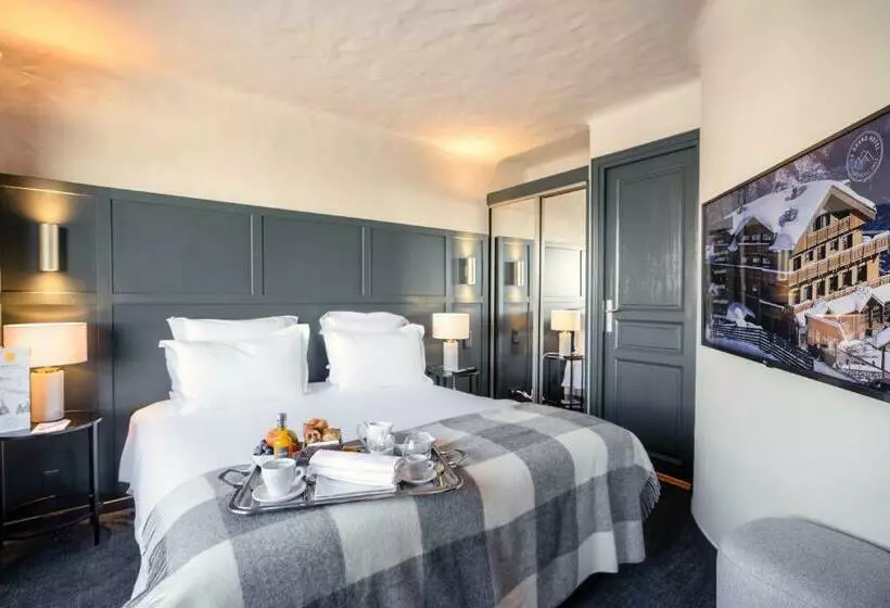 اتاق استاندارد با بالکن, Grand Hôtel Courchevel 1850