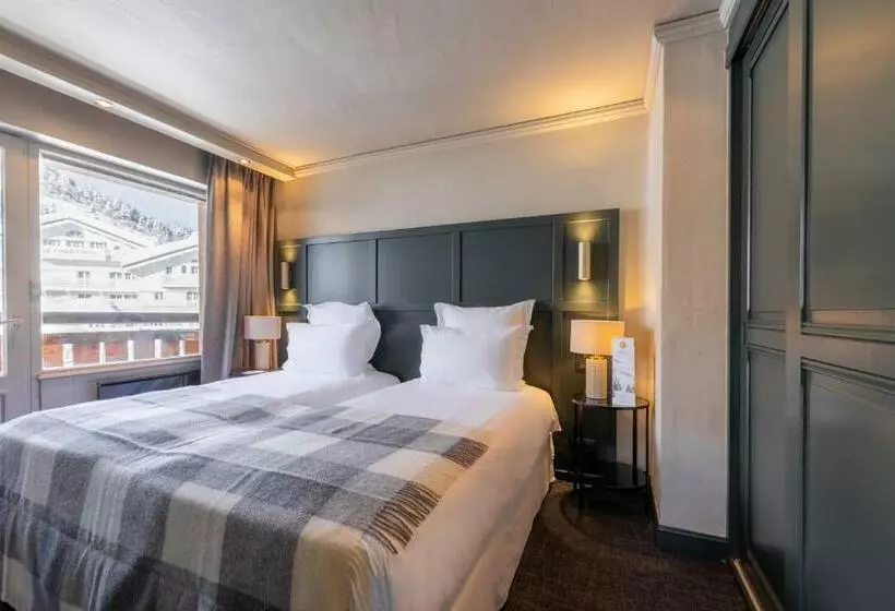 اتاق استاندارد با بالکن, Grand Hôtel Courchevel 1850
