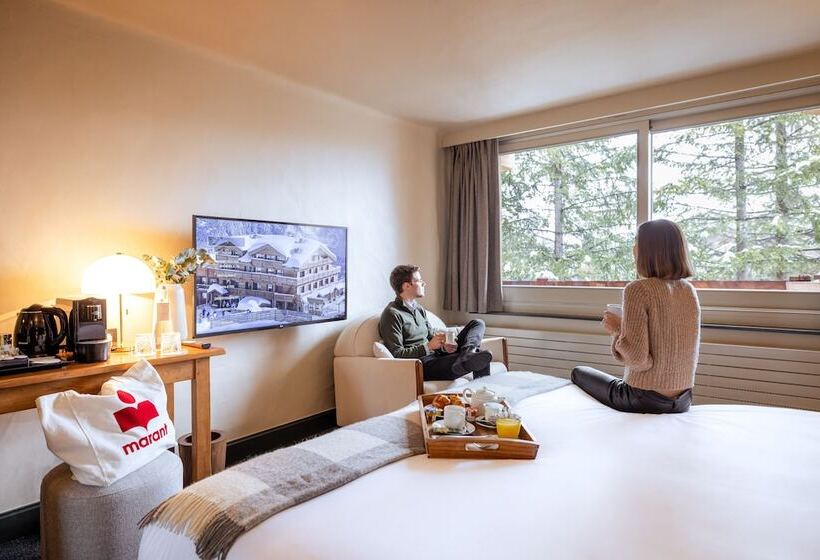 Номер Комфорт, Grand Hôtel Courchevel 1850