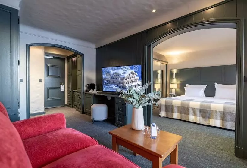 Juniorsviitti Parveke, Grand Hôtel Courchevel 1850