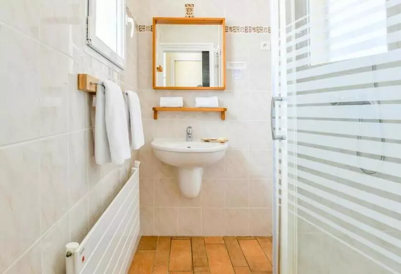 اتاق راحتی با چشمانداز دریا, Logis Hotel De France