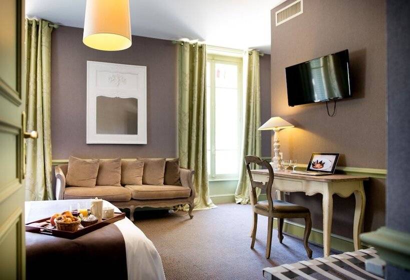 חדר דלוקס, Hôtel Helvie