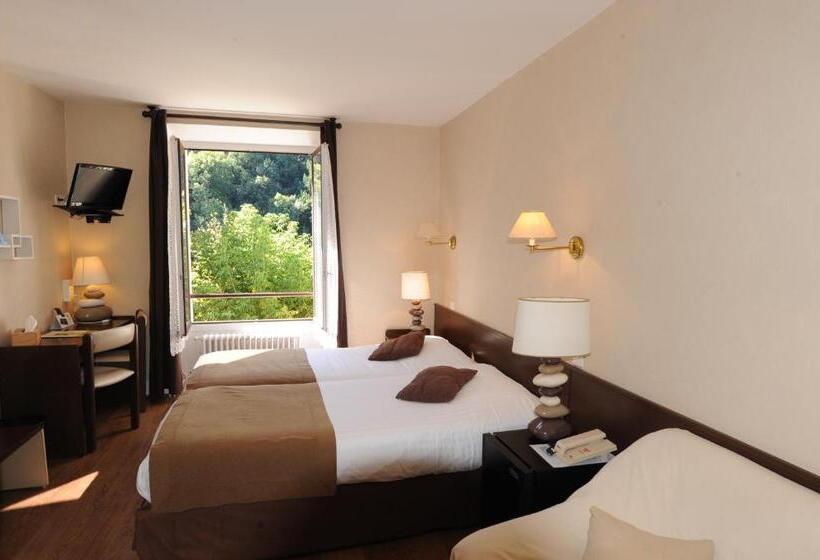 Номер Комфорт, Logis Hôtel Restaurant Belle Rive