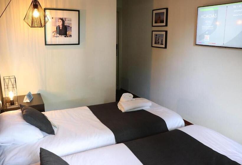 스탠다드 룸, Logis Hôtel Restaurant Des Acacias Lille Tourcoing