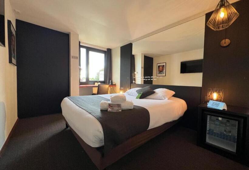 프리미엄 룸, Logis Hôtel Restaurant Des Acacias Lille Tourcoing