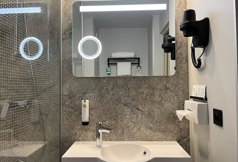 스탠다드 룸, Logis Hôtel Restaurant Des Acacias Lille Tourcoing