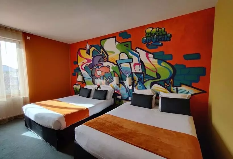 ファミリールーム, The Originals Boutique, Hôtel De L Univers, Montluçon