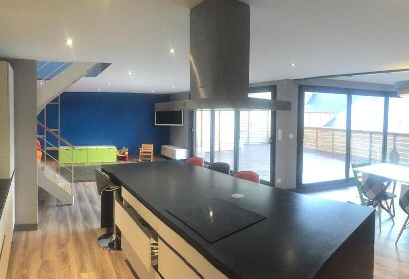 带1个卧室的豪华公寓, Des Rochers