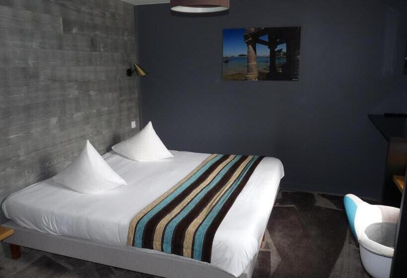 海景标准间露台, Des Rochers